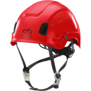 casco rojo