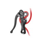 Descensor DOUBLE STOP PLUS con sistema antipánico para cuerdas estáticas de 9 a 12 mm